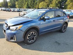 Subaru Crosstrek salvage cars for sale: 2017 Subaru Crosstrek Premium