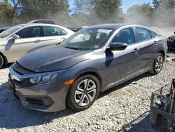 Honda salvage cars for sale: 2017 Honda Civic LX