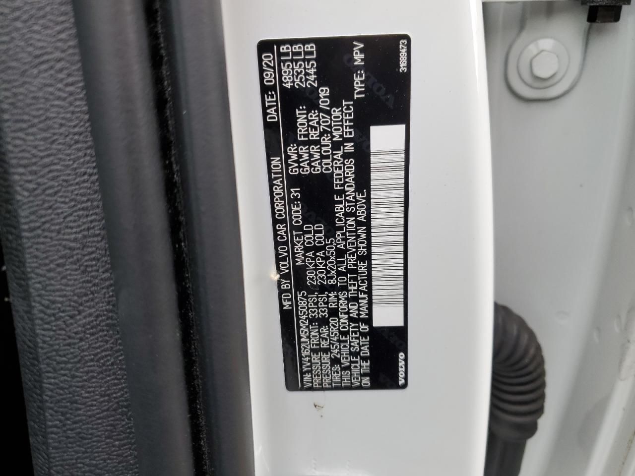 2021 Volvo Xc40 T5 R-design