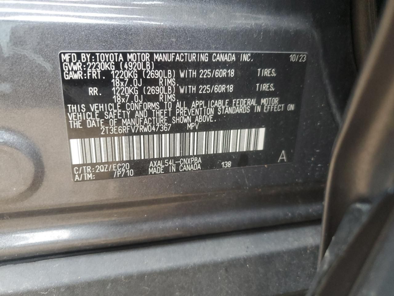 2024 Toyota Rav4 xse