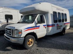 Salvage trucks for sale at Ottawa, ON auction: 2009 Ford Econoline E450 Super Duty Cutaway Van