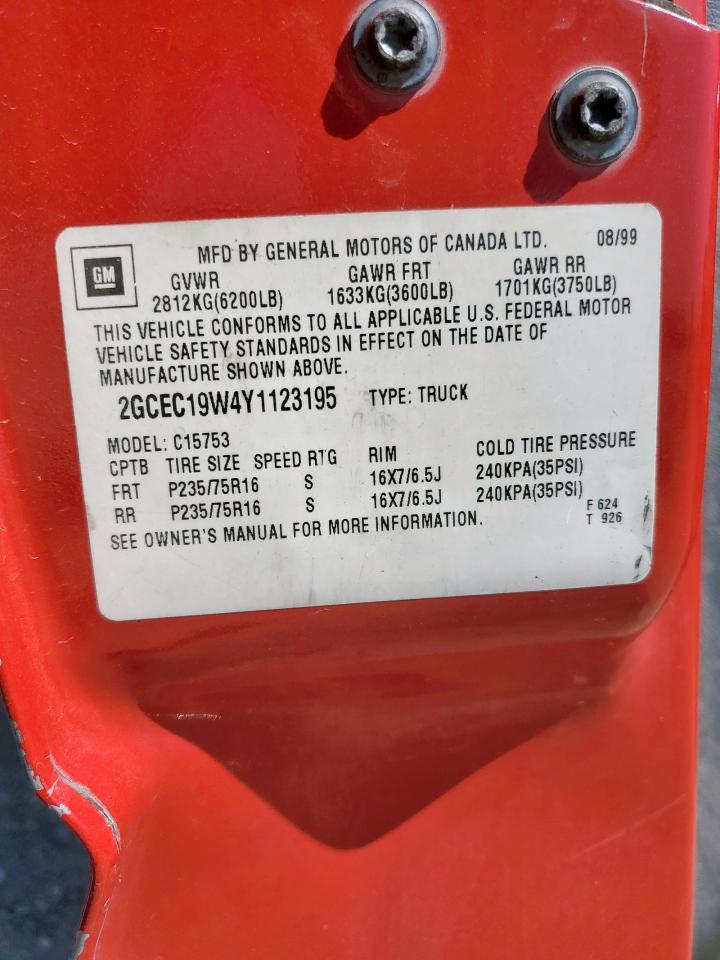 2000 Chevrolet Silverado C1500