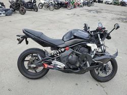 Salvage motorcycles for sale at Martinez, CA auction: 2011 Kawasaki EX650 C