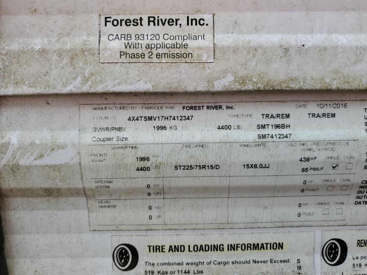 2017 Foresriver 2017 Forest River Salem Cruise FS Lite Camper