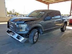 Salvage trucks for sale at Wilmer, TX auction: 2015 Ford F150 Supercrew