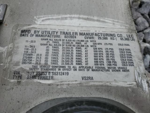 2025 Utility Vs2ra-refrigerated van Trailer