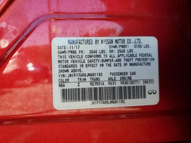 2018 Infiniti Q50 RED Sport 400