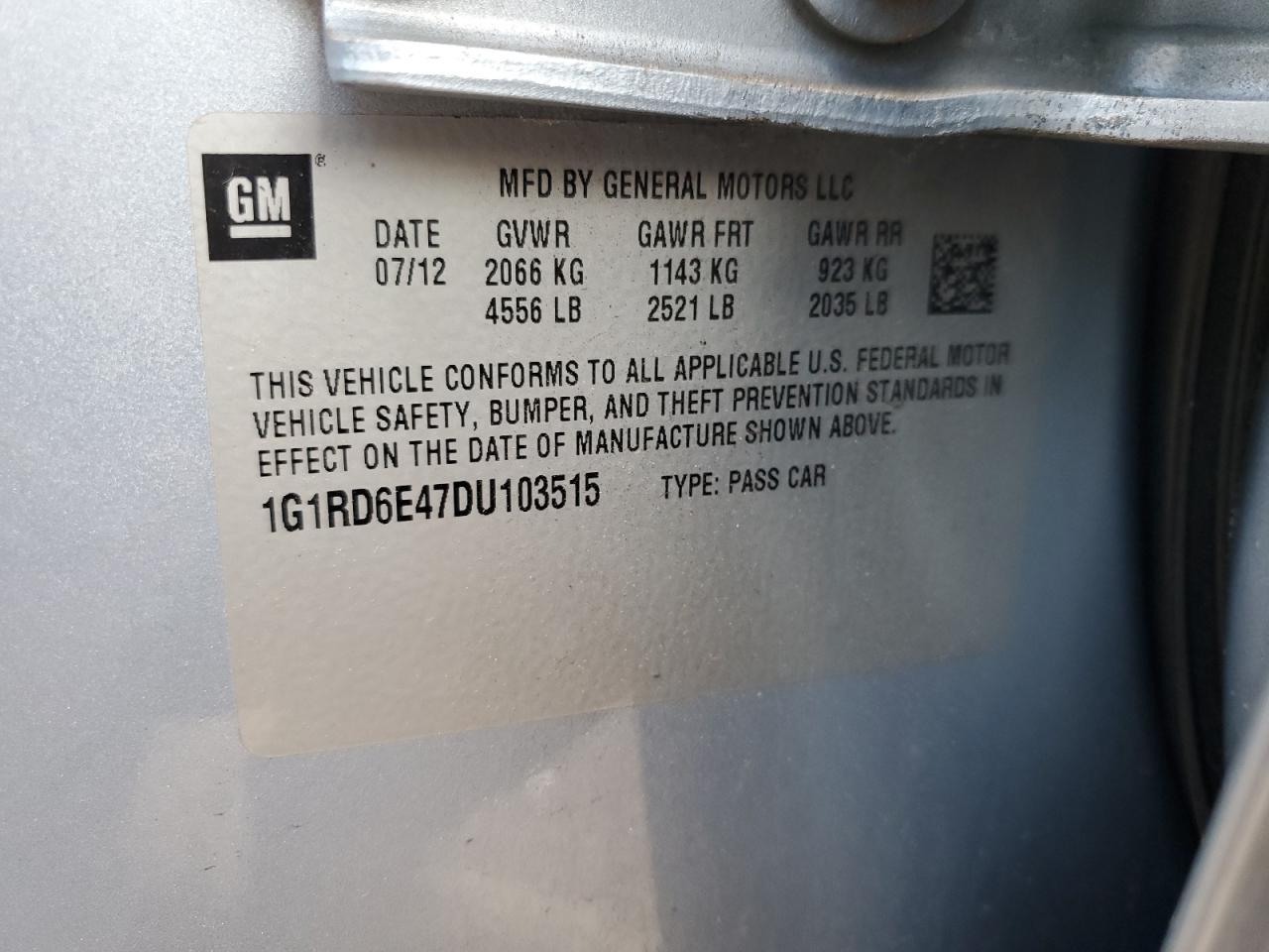 2013 Chevrolet Volt