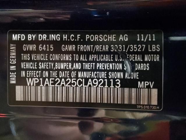 2012 Porsche Cayenne S Hybrid