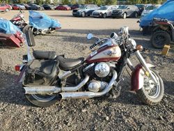 Salvage motorcycles for sale at Davison, MI auction: 2000 Kawasaki VN800 B