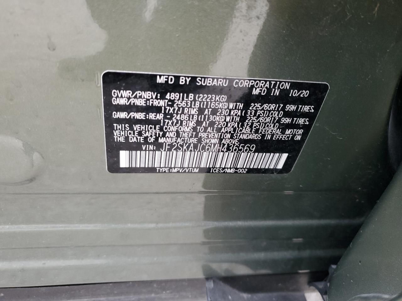 2021 Subaru Forester Premium