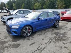 Genesis salvage cars for sale: 2025 Genesis G70 3.3t Sport Prestige