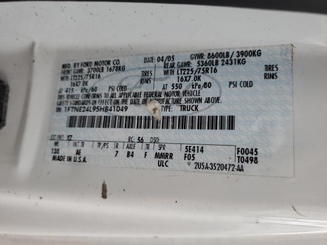 2005 Ford Econoline E250 Van