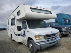 Salvage trucks for sale at American Canyon, CA auction: 2001 Ford 2000 Fleetwood Jamboree-RV