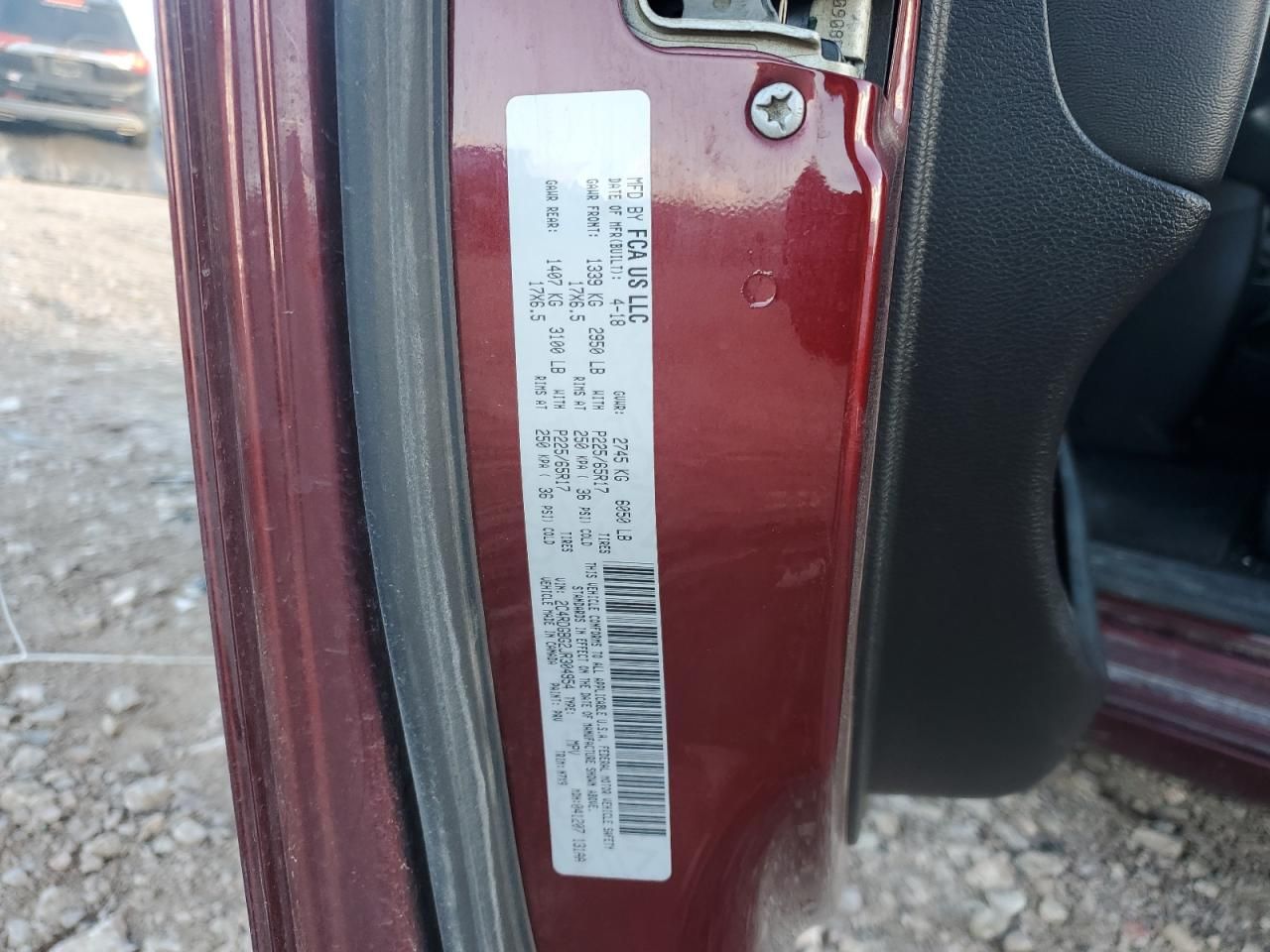 2018 Dodge Grand Caravan se