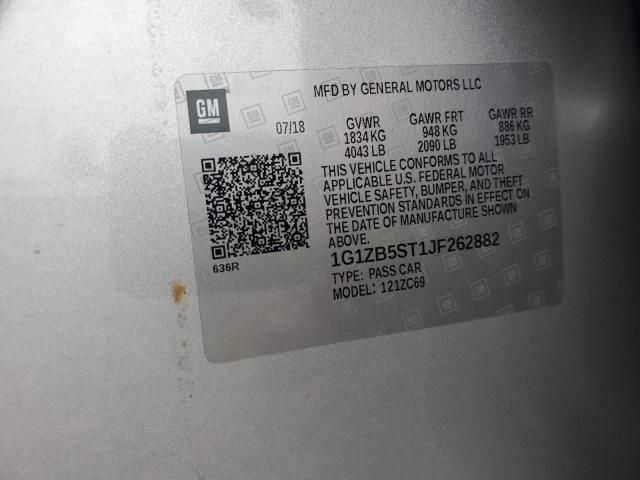 2018 Chevrolet Malibu ls