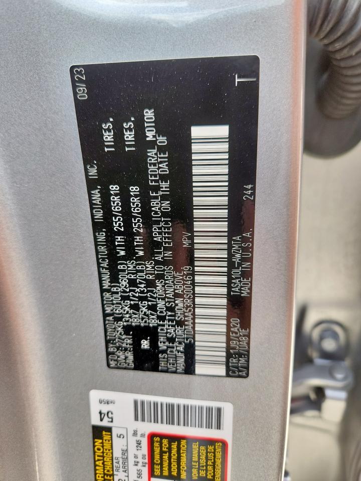 2024 Toyota Grand Highlander xle