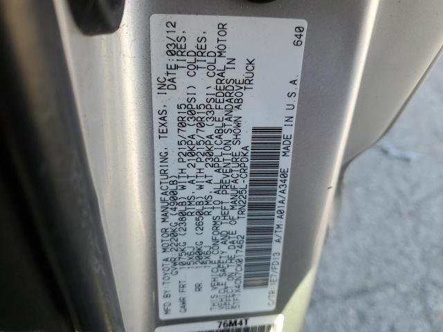 2012 Toyota Tacoma Access Cab