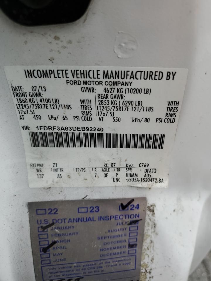 2013 Ford F350 Super Duty