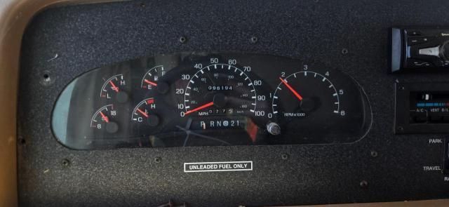 1999 Ford F550 Super Duty Stripped Chassis