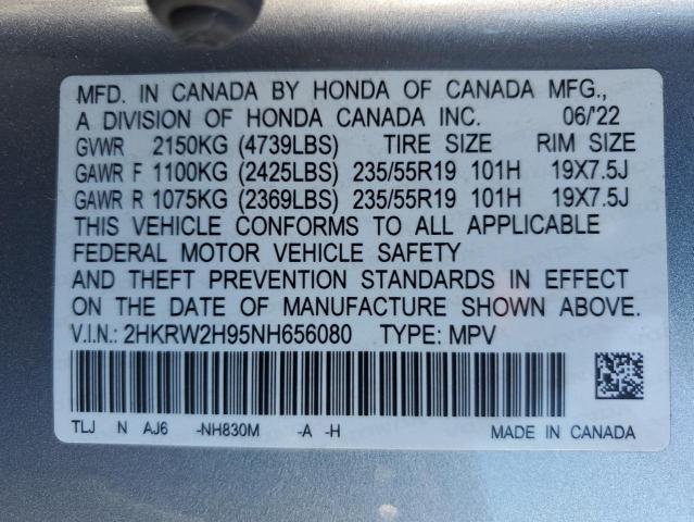 2022 Honda Cr-v Touring