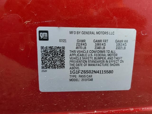 2022 Chevrolet Bolt EUV Premier