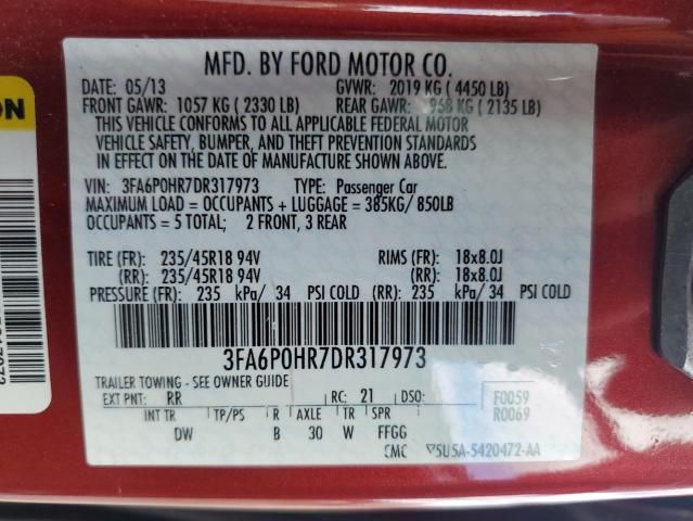 2013 Ford Fusion SE