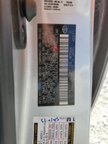 2010 Toyota Corolla Base