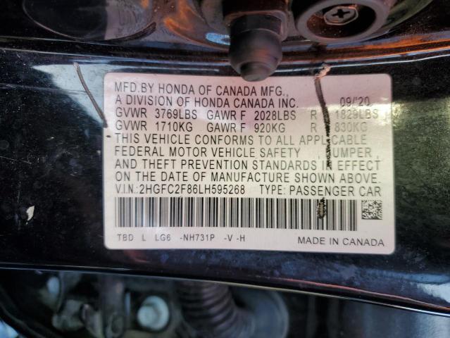 2020 Honda Civic Sport