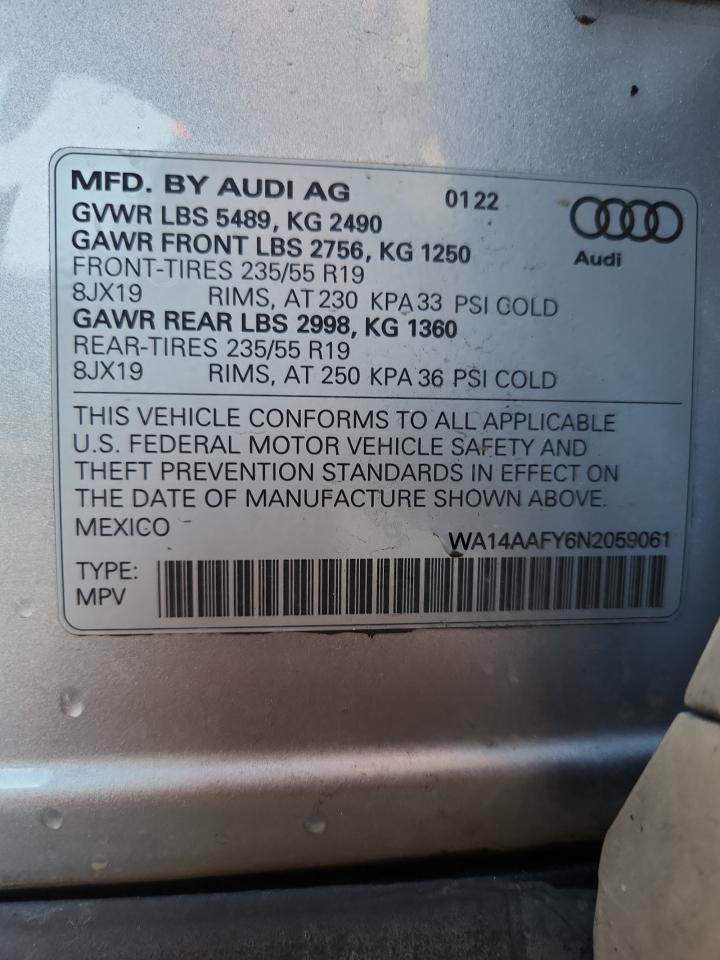 2022 Audi Q5 Sportback Premium 45