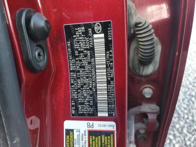 2016 Toyota Camry le