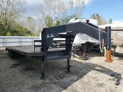 Salvage trucks for sale at Elgin, IL auction: 2021 PJ LD442 Equipment Trailer