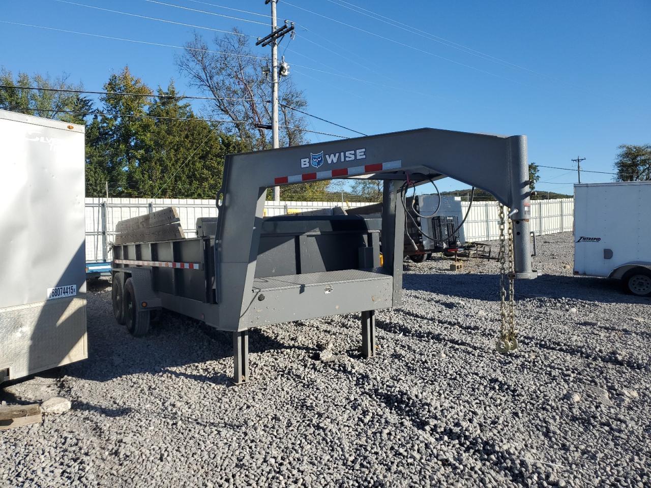 2022 Bwise 16' Dump Trailer