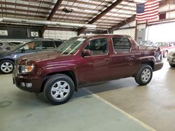 Salvage trucks for sale at East Granby, CT auction: 2013 Honda Ridgeline RTL