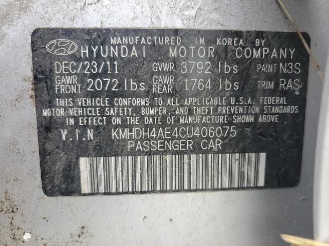 2012 Hyundai Elantra GLS