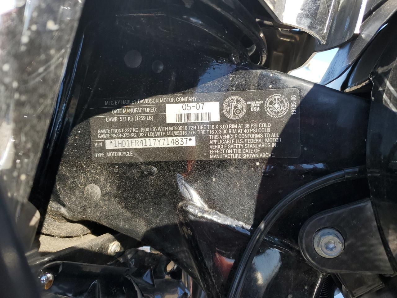 2007 Harley-Davidson Flhrci