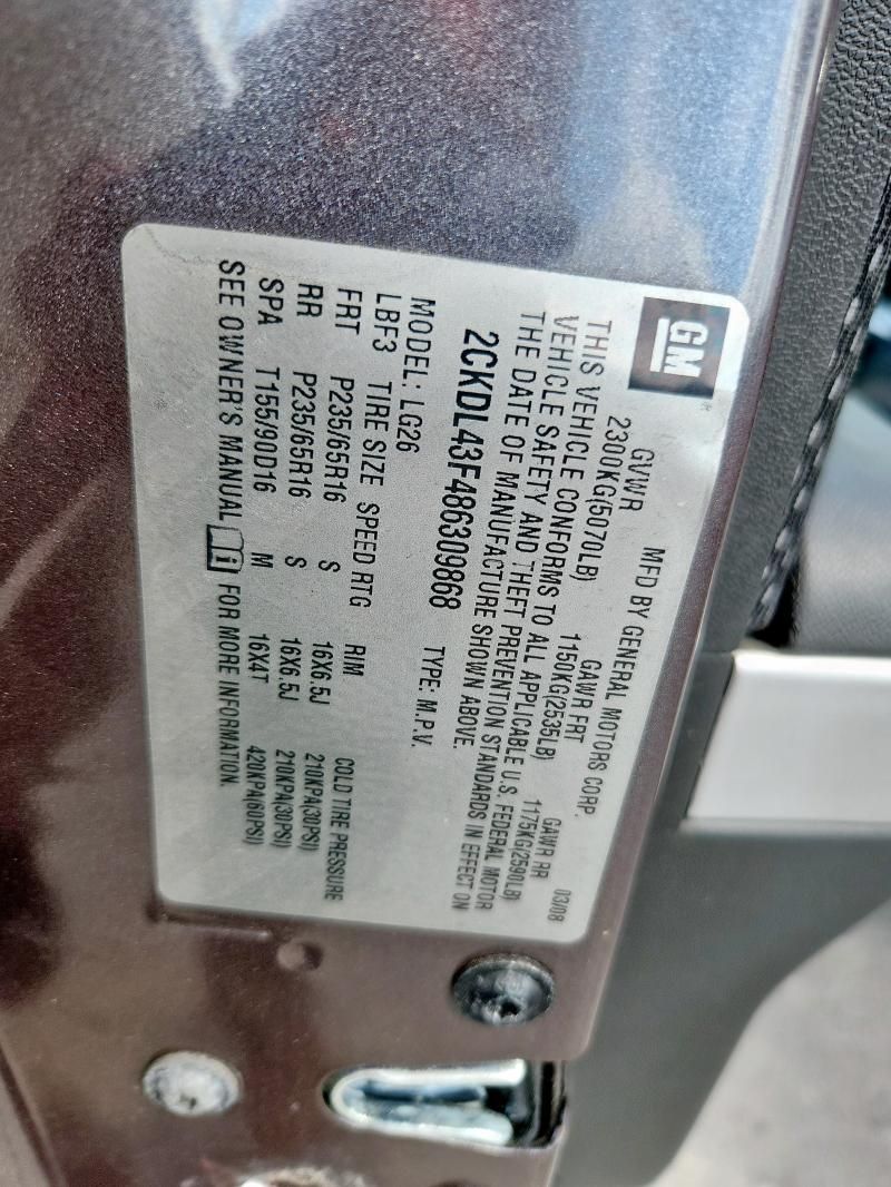 2008 Pontiac Torrent