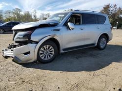 Nissan Armada salvage cars for sale: 2021 Nissan Armada sv