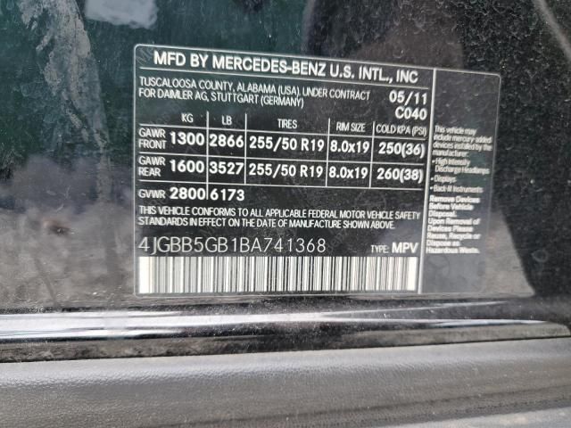2011 Mercedes-Benz ML 350