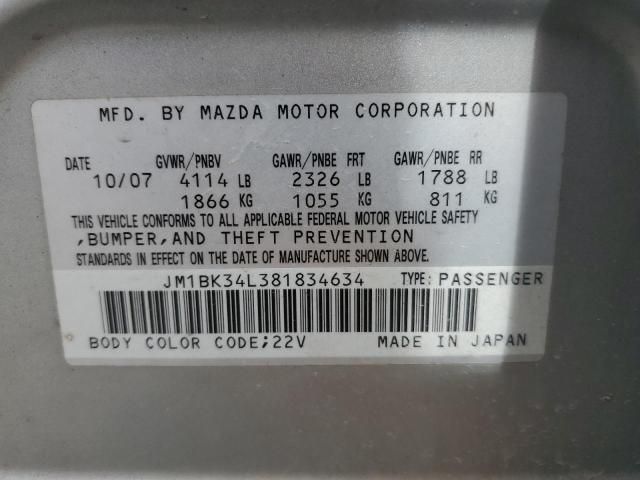 2008 Mazda Speed 3