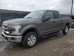 Salvage trucks for sale at Woodhaven, MI auction: 2015 Ford F150 Super Cab