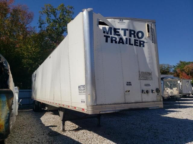 2016 Hyundai Translead VC2530152-AJS DRY Van Trailer