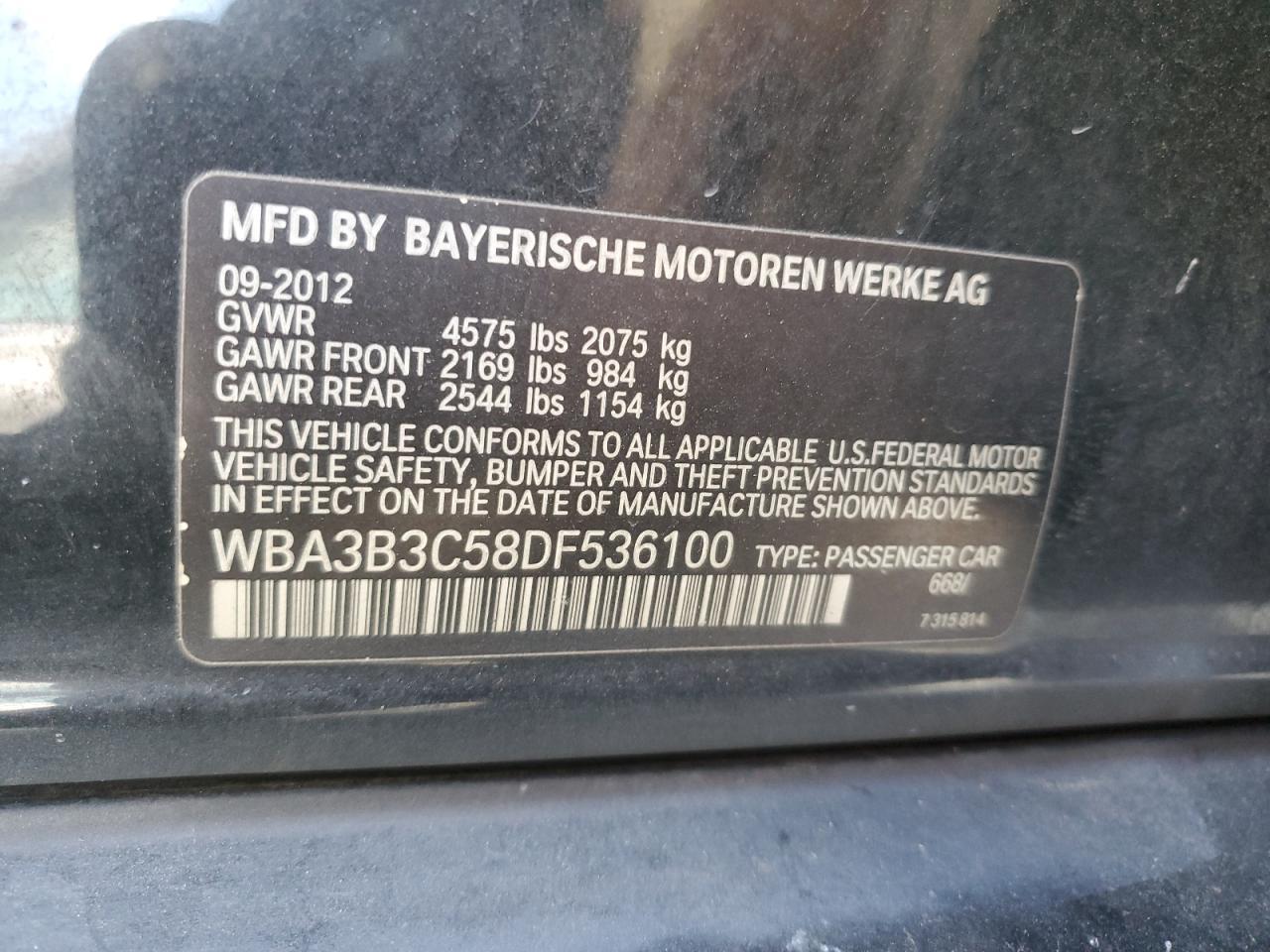 2013 BMW 328 xi