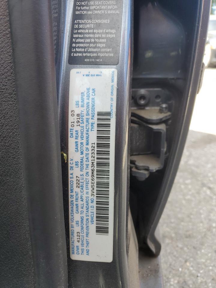 2003 Volkswagen Jetta gls