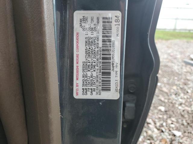 1995 Mitsubishi Montero sr