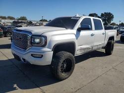 Salvage cars for sale from Copart Sacramento, CA: 2017 GMC Sierra K1500 Denali