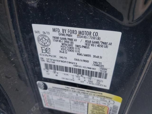 2013 Ford F150 Supercrew