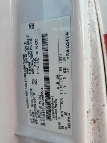 2013 Ford Econoline E350 Super Duty Van