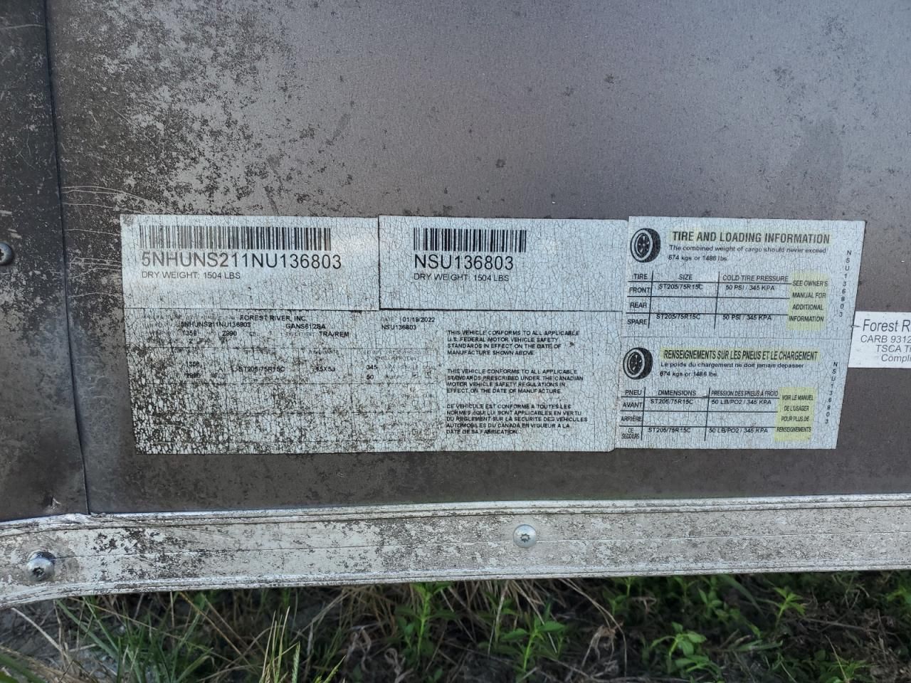 2022 Wildwood 2022 Foresriver Unknown