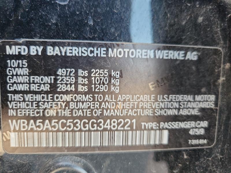 2016 BMW 528 i